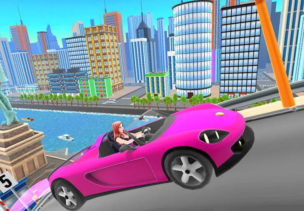 Screenshot of the Uphill Rush 2 USA Racing game