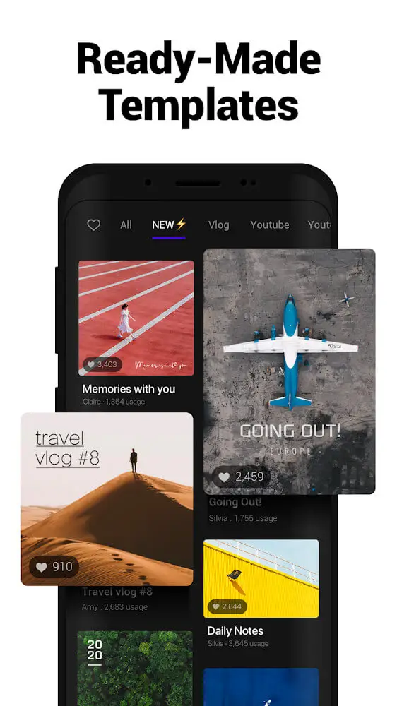 Screenshot of the VITA app