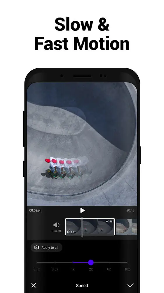 Screenshot of the VITA app