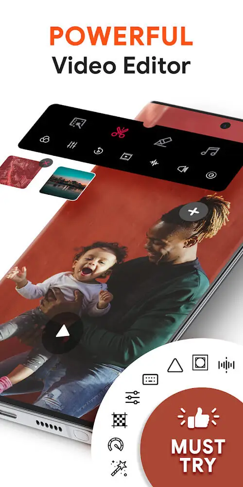 Screenshot of the VMake app