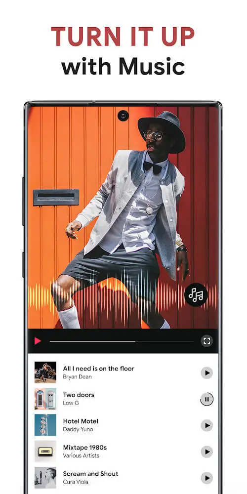 Screenshot of the VMake app