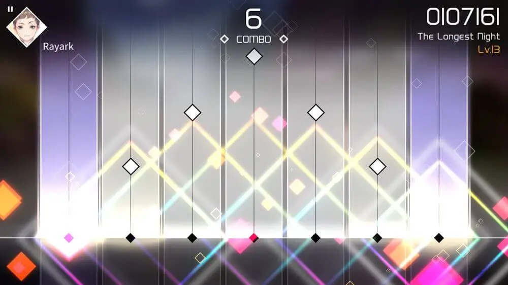 Screenshot of the VOEZ game