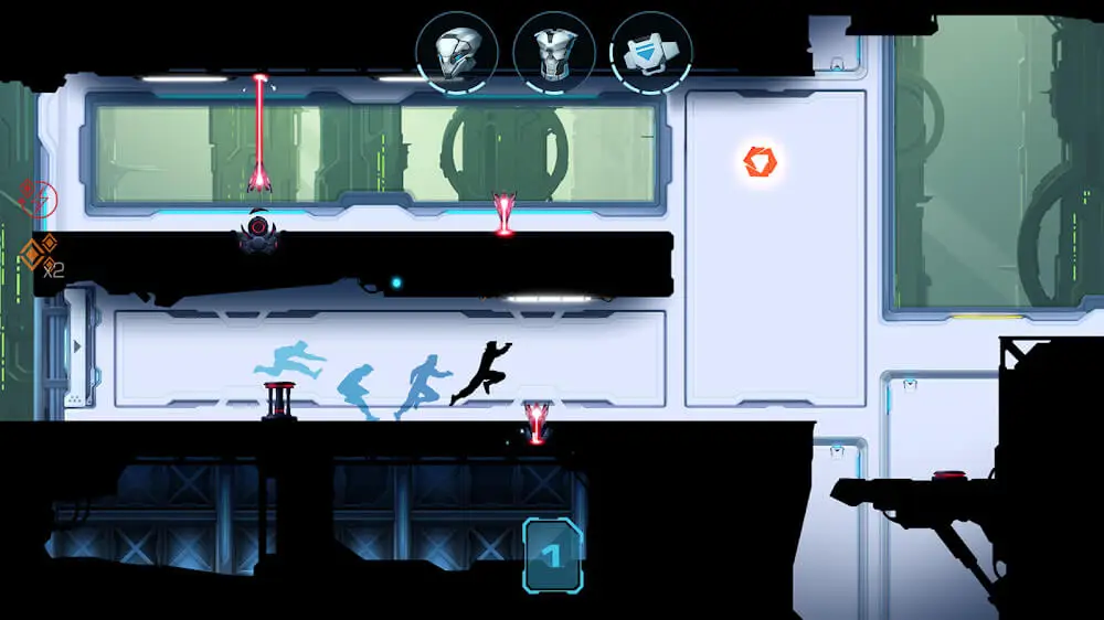 Screenshot of the Vector 2 Premium game