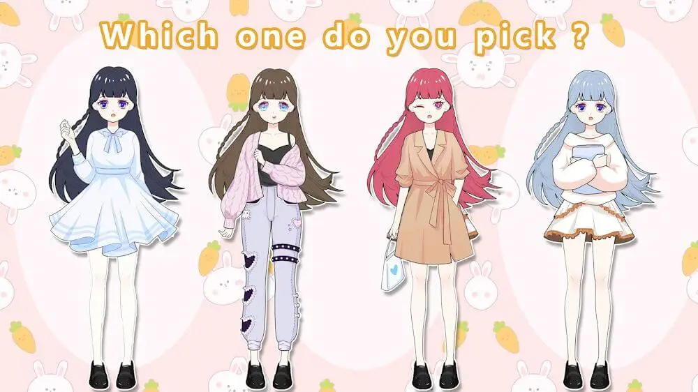 Screenshot of the Vlinder Princess Dress game