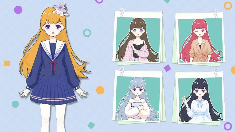 Screenshot of the Vlinder Princess Dress game