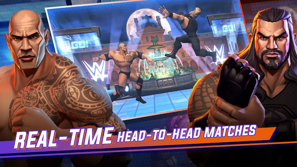 Screenshot of the WWE Undefeated game