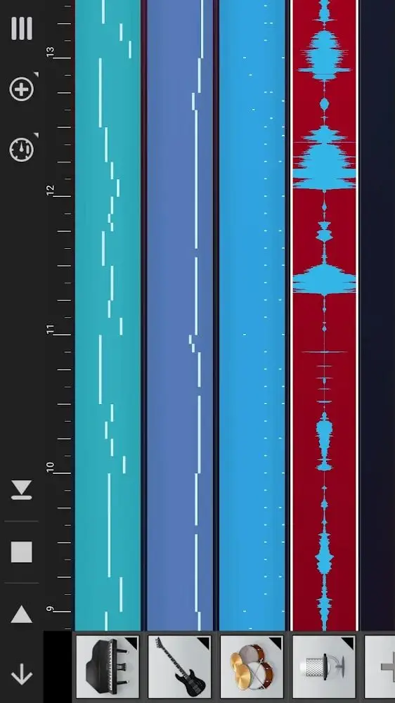 Screenshot of the Walk Band app