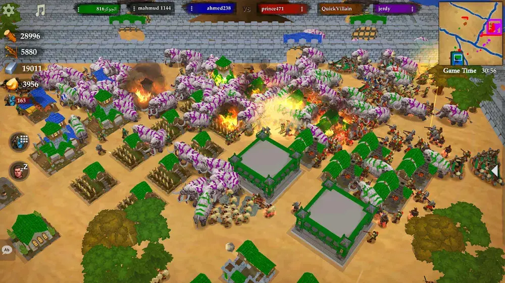 Screenshot of the War of Kings game