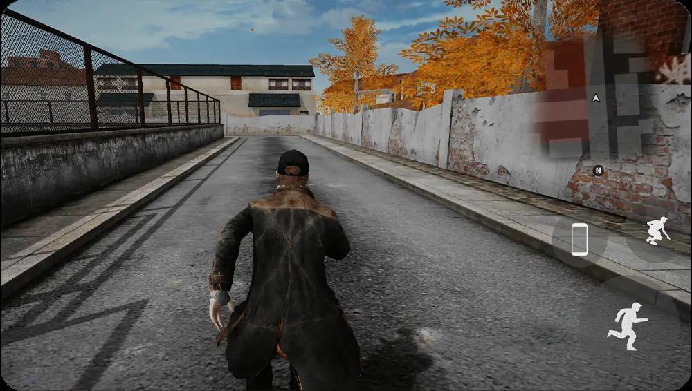 Screenshot of the WatchDogs Android game