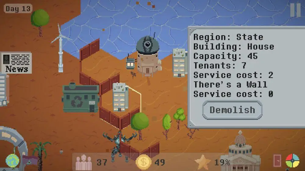 Screenshot of the Weltreich: Political Strategy Simulator game