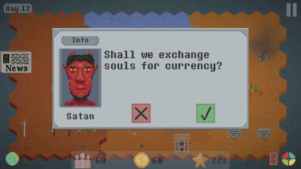 Screenshot of the Weltreich: Political Strategy Simulator game