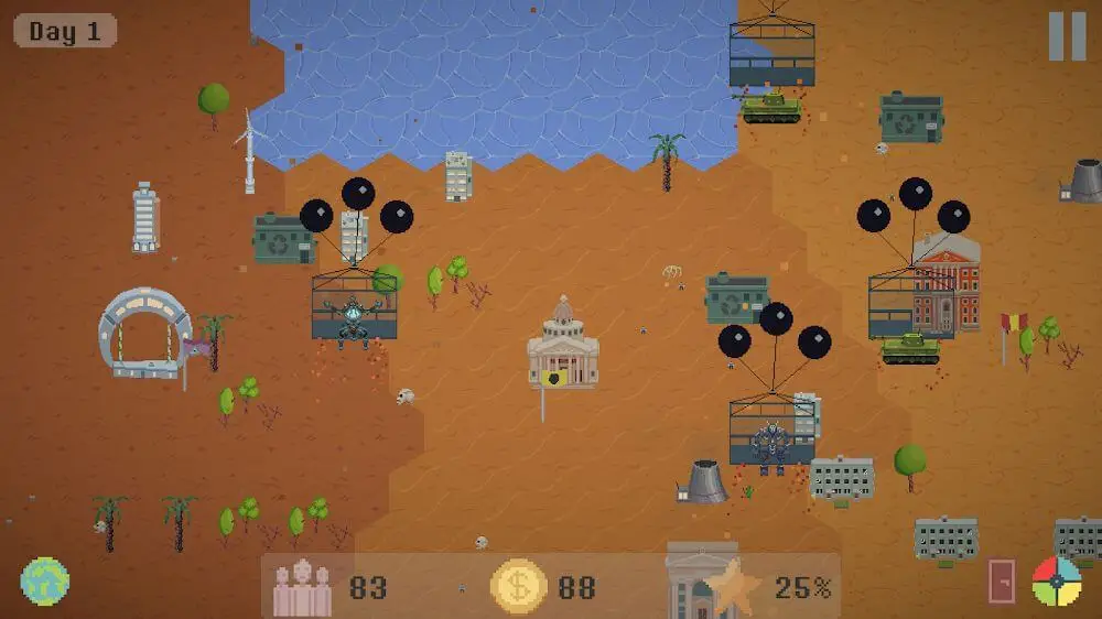 Screenshot of the Weltreich: Political Strategy Simulator game