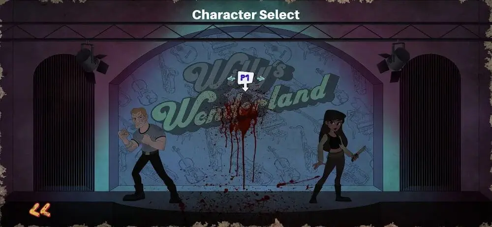 Screenshot of the Willy's Wonderland game