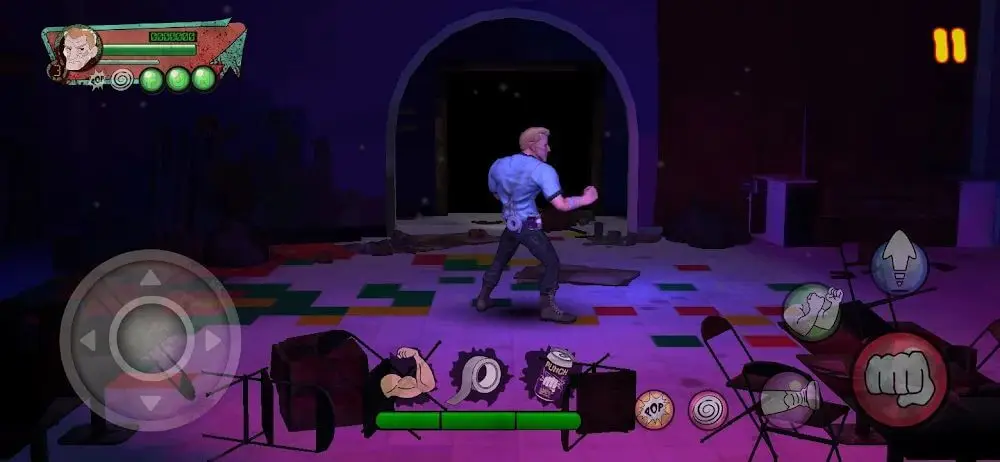 Screenshot of the Willy's Wonderland game