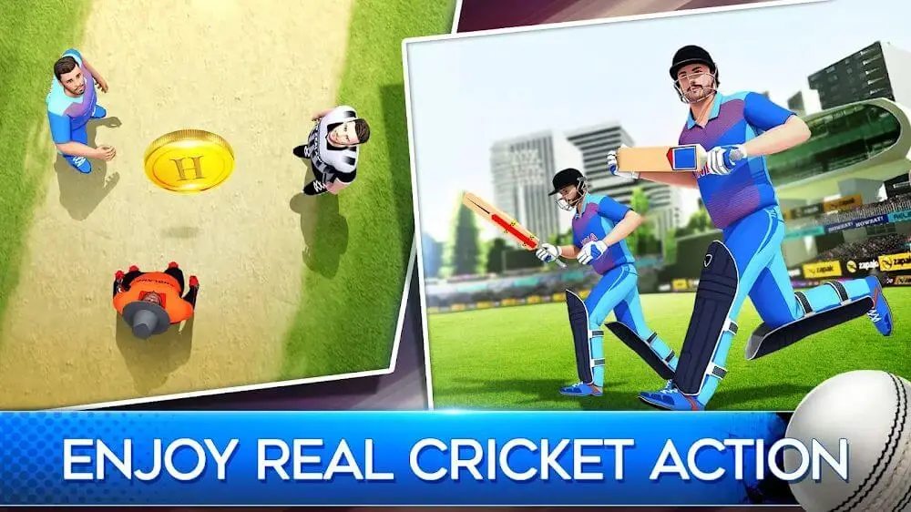 Screenshot of the World Cricket Premier League game
