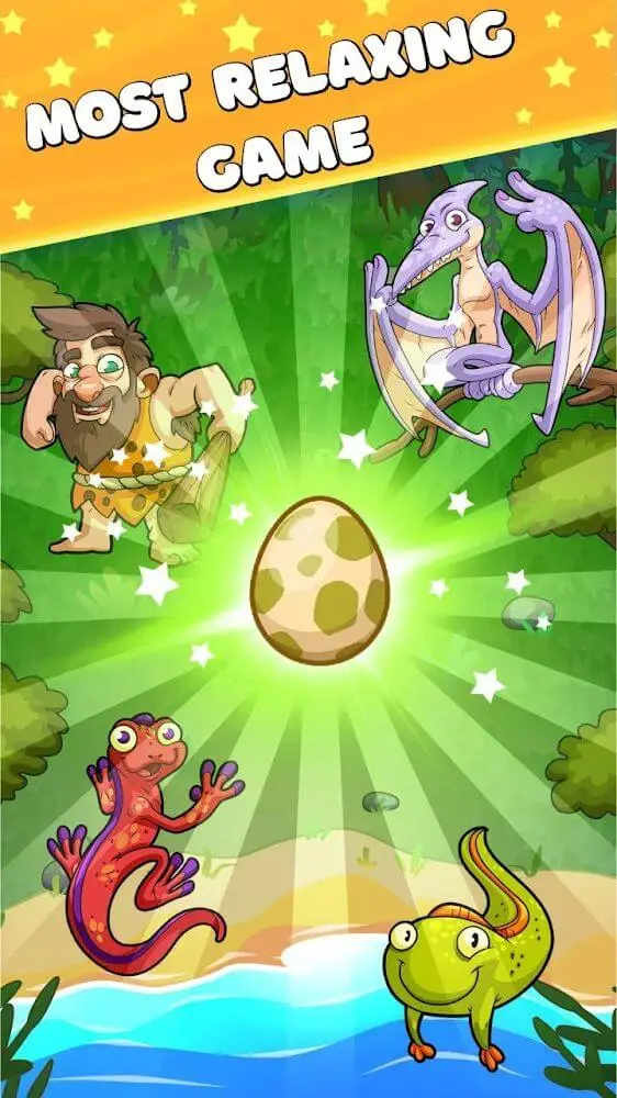 Screenshot of the World EverMerge Clicker app