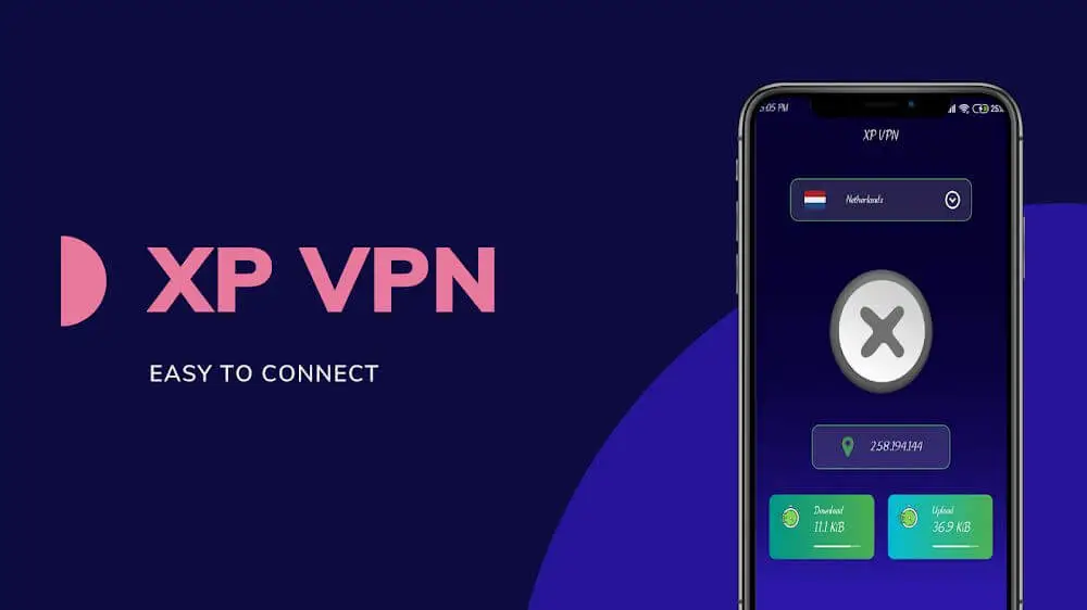 Screenshot of the XP VPN (Xtra Power) game