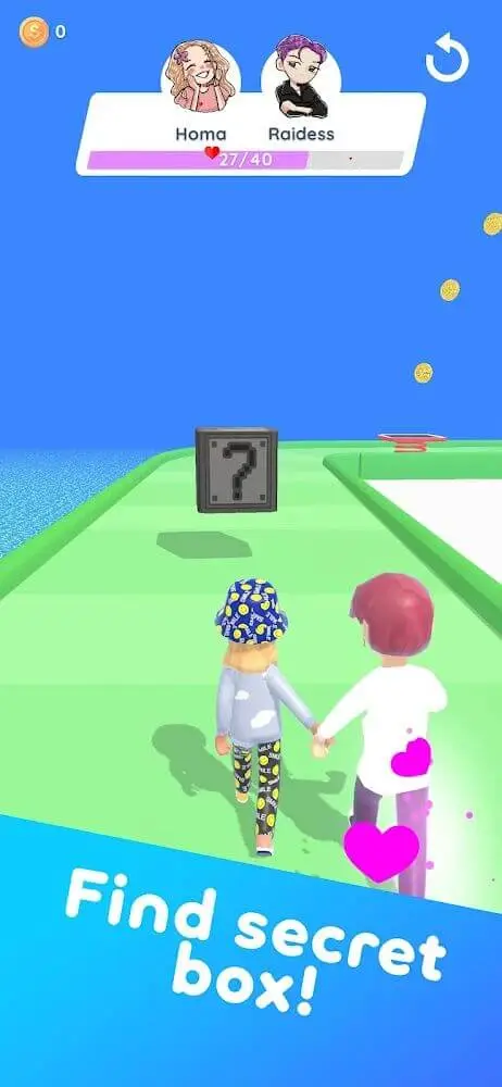 Screenshot of the Yolo Run app