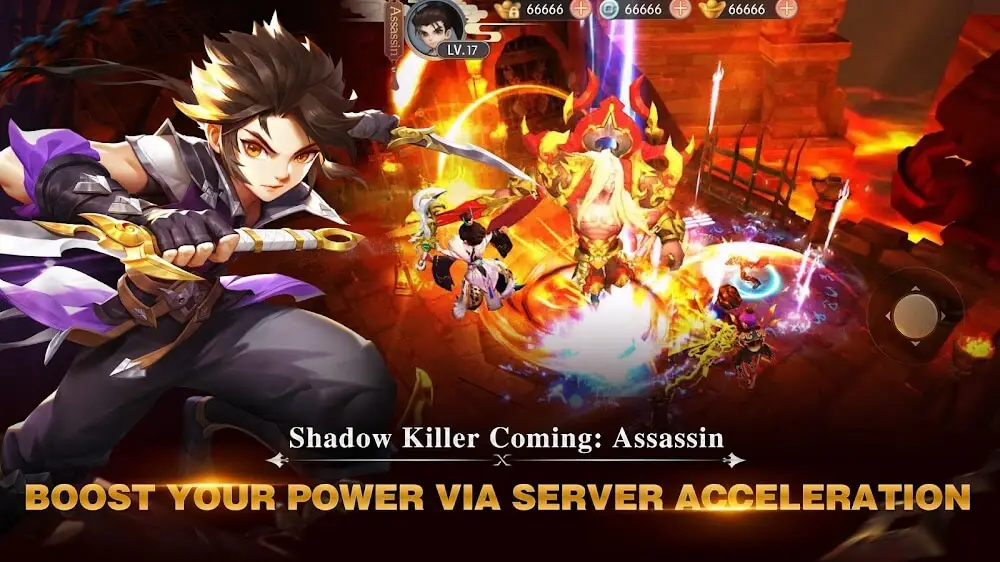Screenshot of the Yong Heroes game