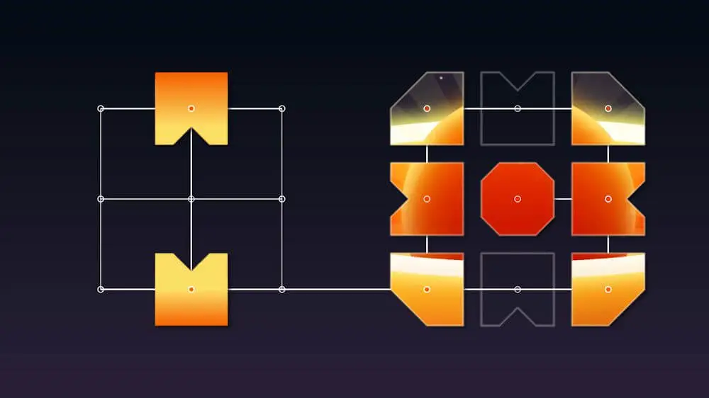 Screenshot of the Zenge game