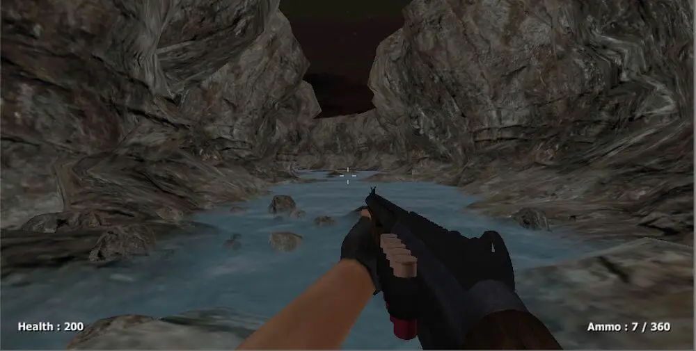 Screenshot of the Zombie Evil Kill 7 game