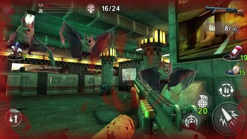 Screenshot of the Zombie Frontier: Sniper game