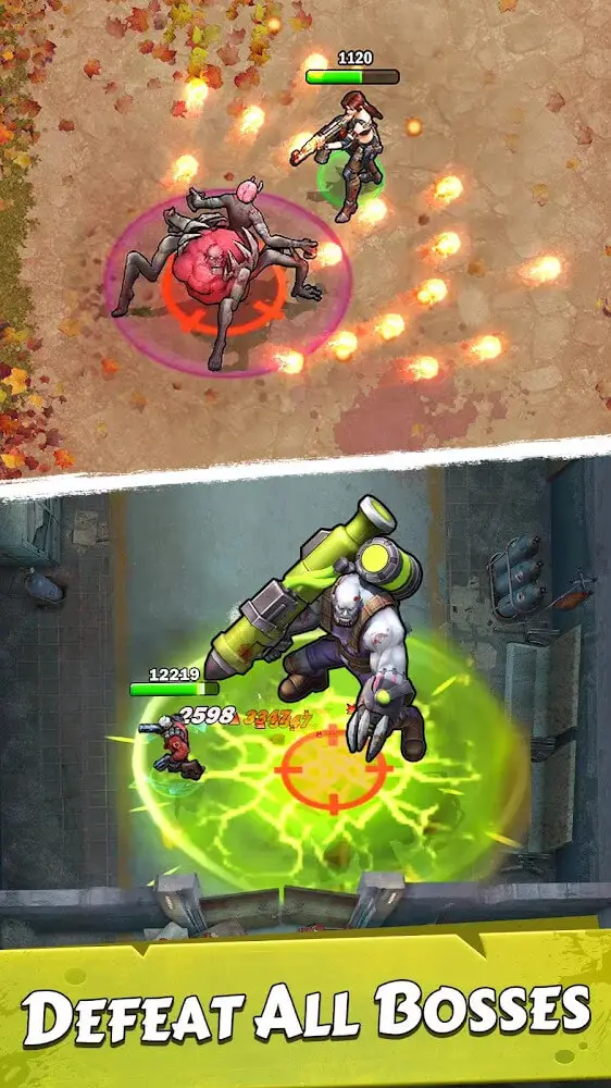 Screenshot of the Zombie Survival: Eternal War game