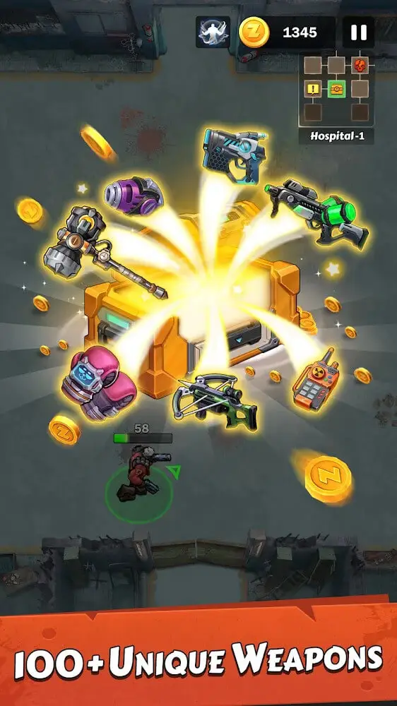 Screenshot of the Zombie Survival: Eternal War game