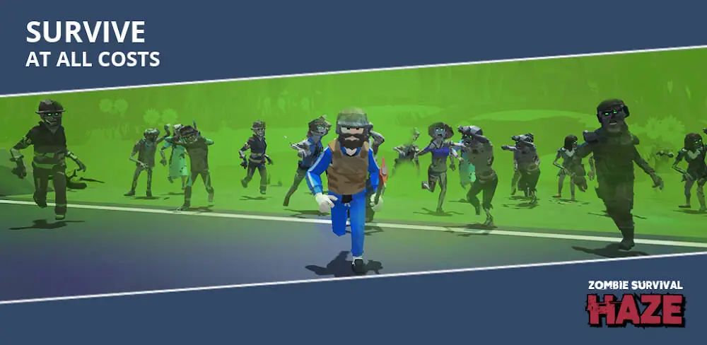 Screenshot of the Zombie Survival: HAZE game