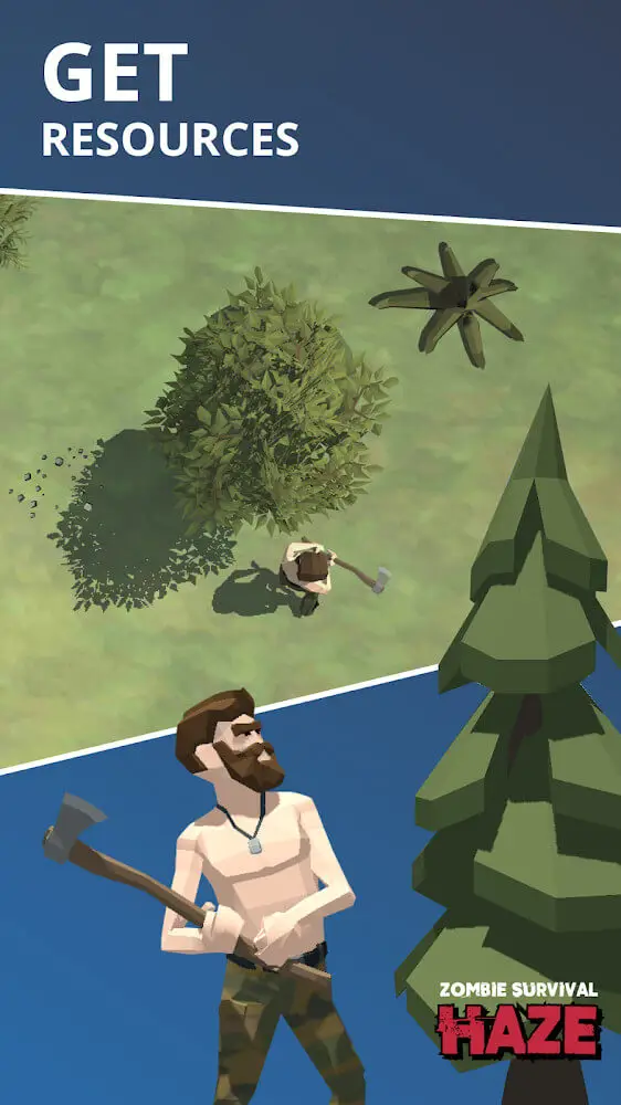 Screenshot of the Zombie Survival: HAZE game