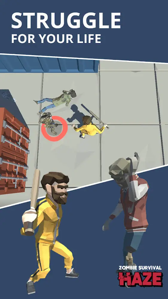 Screenshot of the Zombie Survival: HAZE game