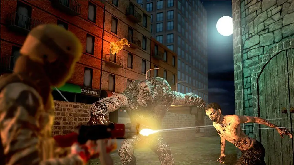 Screenshot of the Zombie Top - Online Shooter game