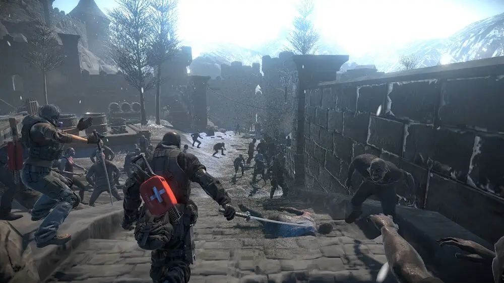 Screenshot of the Zombie War: New World game