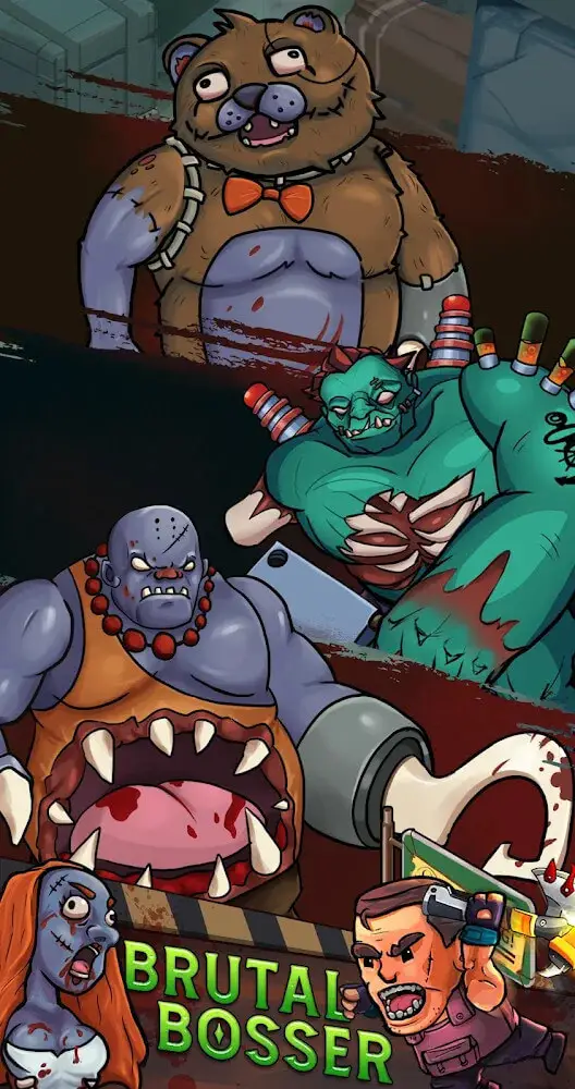 Screenshot of the Zombie idle: City defense app