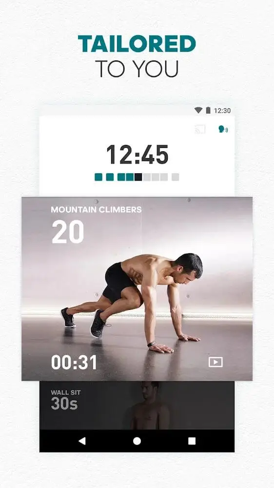 Screenshot of the adidas Training app app