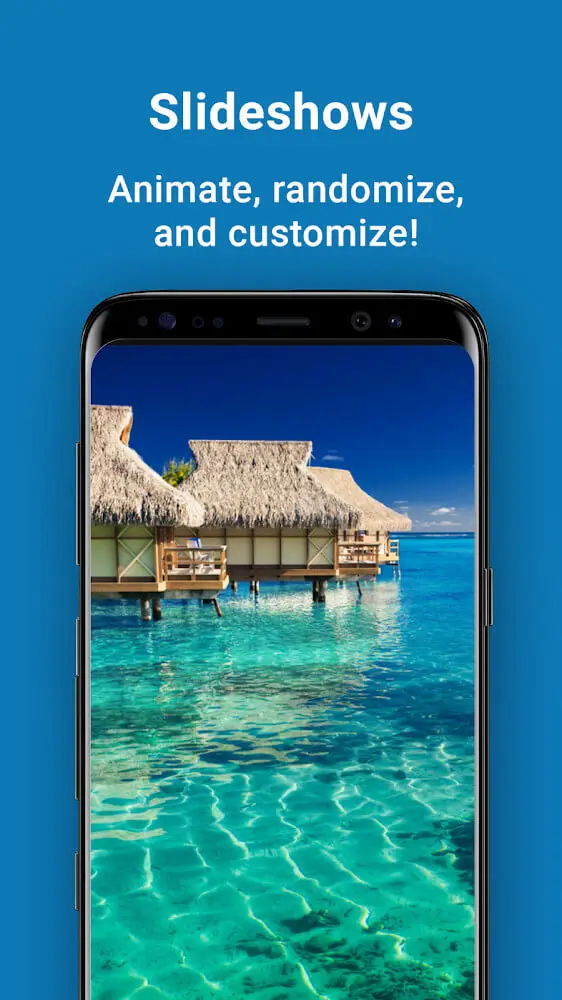 Screenshot of the gfolio app