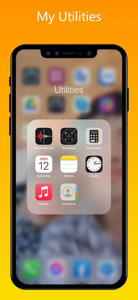 Screenshot of the iCalculator app