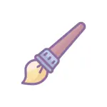 Draw. Paint. Simple Whiteboard application logo