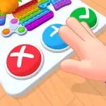 Fidget Toys Trading: Pop It 3D application logo