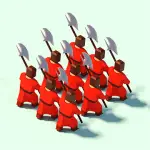 Idle Siege: War Simulator Game application logo