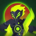 Idle Stickman Heroes Fight application logo