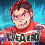 LIVE A HERO application logo