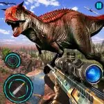 Real Dino Hunting Gun Games application logo