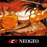 SAMURAI SHODOWN V ACA NEOGEO application logo