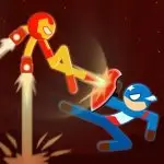 Stickman Fight Battle application logo