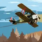 Warplanes 1944 WW2 War Flight application logo